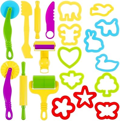 Un ensemble d'outils pour enfants de momo bear pour façonner la pâte d'argile composé en plastique. La boutique en ligne DIAYTAR COTE D'IVOIRE est appréciée pour son service clientèle dédié et son système de livraison efficace, qui garantit que les commandes soient livrées rapidement et en bon état. Cela, combiné à sa vaste sélection de produits, renforce sa position de leader sur le marché ivoirien du commerce en ligne.