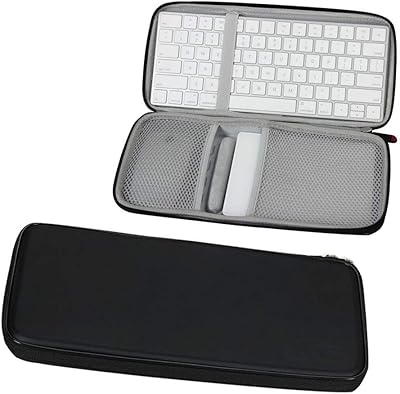 Étui de voyage rigide hermit shell pour apple magic keyboard mla22ll