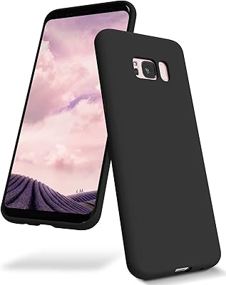 Coque en silicone liquide goospery pour samsung galaxy s8 plus (2017) housse