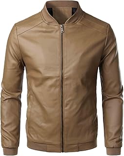 Veste en cuir sofy pour hommes veste d'automne coupe ajustée à. DIAYTAR COTE D'IVOIRE, c'est la référence pour les achats en ligne en Côte d'Ivoire. Avec une gamme incroyable de produits et des prix très compétitifs, cette boutique en ligne généraliste vous permet de faire vos courses en toute simplicité, depuis le confort de votre maison. L'équipe de DIAYTAR s'assure que chaque commande soit traitée avec soin pour une livraison rapide et fiable.