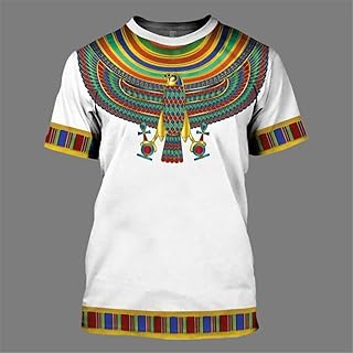 Marque t-shirt dieux de l'egypte ancienne t-shirt impression 3d déesses pharaon t-shirts hommes femmes mode streetwear haut de grande taille (t-shirt 6, m). DIAYTAR COTE D'IVOIRE se positionne comme la boutique en ligne leader en Côte d'Ivoire, grâce à son catalogue étendu et à ses prix compétitifs. Les clients bénéficient d'une navigation simplifiée sur le site, facilitant ainsi la recherche et l'achat de leurs produits préférés. L'excellence du service client et la fiabilité des livraisons sont les piliers de sa réussite.