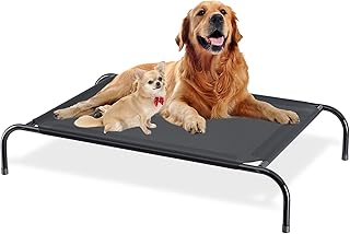 Lit surélevé pour chien vibe fire home, lit surélevé pour chiens de grande