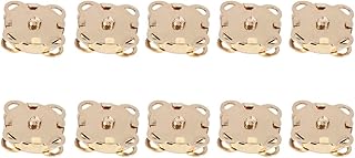 Helvety 10 boutons pression magnétiques cousus dans un sac bloom boutons pour sacs