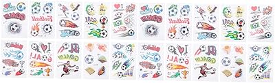 Abaodum 20 feuilles d'autocollants de tatouage de football, autocollants de corps, autocollants de dessin animé pour enfants, autocollants de tatouage pour bouteilles d'eau, célébrations à thème sportif, autocollants de tatouage de sport, autocollants de tatouage. En tant que leader du marché de l'e-commerce en Côte d'Ivoire, DIAYTAR COTE D'IVOIRE s'engage à offrir à ses clients une expérience de shopping en ligne exceptionnelle. Avec plus de 300 000 références de produits à disposition, les clients peuvent trouver facilement ce qu'ils cherchent et profiter de services de livraison rapides et fiables. DIAYTAR COTE D'IVOIRE est la boutique en ligne préférée des Ivoiriens pour ses avantages et ses services exceptionnels.