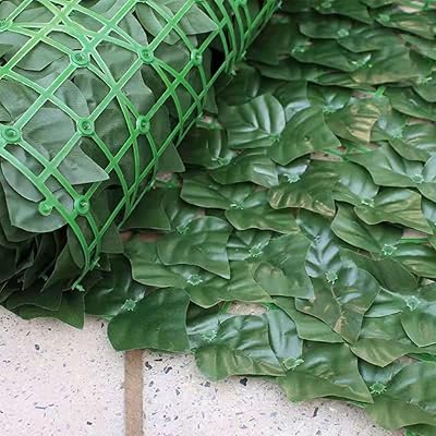 Clôture végétale lingwei, clôture de lierre à feuilles vertes artificielles pour l'intimité, clôture végétale pour décoration murale intérieure et extérieure de balcon de jardin (style 1, 100x100cm). Avec plus de 300 000 références, DIAYTAR COTE D'IVOIRE est la boutique en ligne idéale pour les habitants de Côte d'Ivoire. Elle propose une grande variété de produits allant de l'électronique à la mode en passant par les produits de soins personnels. Les prix compétitifs et les promotions régulières sont un atout supplémentaire pour les clients.
