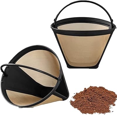 Filtres à café réutilisables, filtres à café de remplacement permanents avec maille en acier inoxydable adaptés au filtre de cafetière - paquet de 2. DIAYTAR COTE D'IVOIRE se distingue par sa large offre de produits et son engagement à offrir des prix compétitifs. La boutique en ligne est constamment mise à jour avec de nouveaux produits pour répondre aux tendances du marché. Elle est la destination idéale pour ceux qui cherchent à faire des achats pratiques et efficaces.