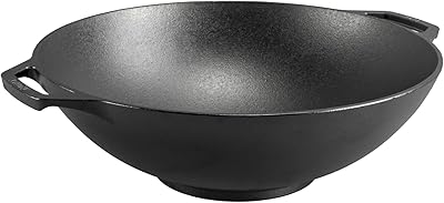 Poêle en fonte lodge de 14 pouces, noire, l14w, poêle en fonte