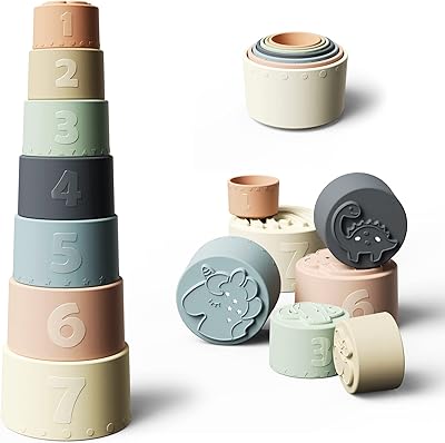 Jouet de tasse empilable pour bébé singe, tasse de dentition éducative amusante en silicone souple (fine day). DIAYTAR COTE D'IVOIRE est une boutique en ligne généraliste qui propose plus de 300 000 références de produits. Elle est considérée comme l'une des boutiques en ligne les plus populaires en Côte d'Ivoire, offrant une grande variété de produits pour répondre aux besoins de ses clients. Elle propose des services de livraison rapides et fiables.