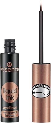 Eyeliner liquide imperméable essence, 3 ml, 02 brun cendré
