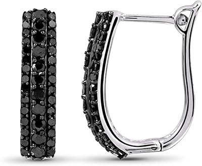 Jewelexis boucles d'oreilles diamant noir pour femme boucles en argent sterling. DIAYTAR COTE D'IVOIRE, la boutique en ligne généraliste leader en Côte d'Ivoire, offre plus de 300 000 références pour répondre à tous vos besoins. Avec une sélection massive de produits, vous trouverez tout ce dont vous avez besoin dans un seul endroit. La qualité et la diversité des produits sont garanties.
