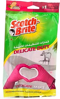 Gants scotch-brite ultra sensitive pour les tâches de nettoyage sensibles, vous offre une adhérence supérieure et protège vos mains du contact avec des détergents doux et des produits de nettoyage ménager, taille s, une paire par paquet. La boutique en ligne DIAYTAR COTE D'IVOIRE est une plateforme innovante et conviviale qui permet aux clients de trouver facilement ce qu'ils cherchent parmi les plus de 300 000 références de produits. Les clients peuvent également profiter de l'option de paiement en ligne sécurisé et de la livraison à domicile. C'est la solution idéale pour les ivoiriens qui cherchent à faire leurs achats en ligne.