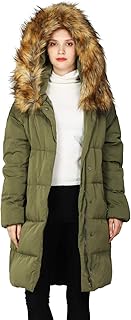 Manteau bouffant long à fond épais pour femme manteau d'hiver et chaud