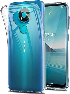Coque pour nokia 3.4 - coque transparente ultra fine en gel de silicone