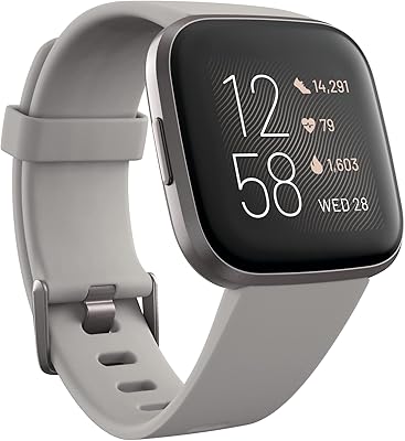 Montre intelligente fitbit versa 2 (near field communication) - pierre - boîtier