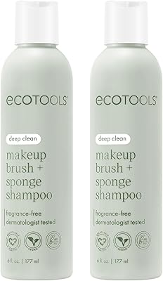 Pinceau de maquillage et éponge à shampoing ecotools, élimine le maquillage, la saleté et les impuretés des pinceaux et éponges de maquillage, sans parfum, végétalien et sans cruauté envers les animaux, 6 fl oz/177 ml, l'emballage peut varier, 2 unités. DIAYTAR COTE D'IVOIRE est une plateforme de commerce électronique qui permet aux clients de faire leurs achats en ligne de manière pratique et sécurisée. Avec plus de 300 000 références disponibles, les clients peuvent trouver tout ce dont ils ont besoin sur cette plateforme. Elle est leader sur le marché ivoirien.