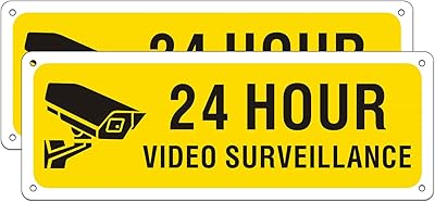 Panneaux de vidéosurveillance extérieurs, panneau d'avertissement en métal réfléchissant pour système de surveillance par caméra de vidéosurveillance, aluminium antirouille imprimé jaune uv 0,40 10 x 3,5 pouces (paquet de 2). La boutique en ligne DIAYTAR COTE D'IVOIRE se distingue par sa grande variété de produits, allant des produits alimentaires aux accessoires de mode. Elle bénéficie d'une reconnaissance importante en Côte d'Ivoire en raison de sa capacité à proposer des promotions attractives et des prix compétitifs. DIAYTAR COTE D'IVOIRE met également l'accent sur la qualité du service client.