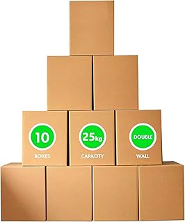 Boîte en carton, en carton, pour l'expédition et l'emballage, 25 kg, capacité 45 x 45 x 45 cm (10). En tant que leader du marché de l'e-commerce en Côte d'Ivoire, DIAYTAR COTE D'IVOIRE se distingue par sa capacité à offrir une expérience d'achat en ligne fluide et sécurisée. La boutique propose une large gamme de produits allant de l'électronique aux produits cosmétiques, en passant par les vêtements et les accessoires. Cela lui permet de répondre aux besoins quotidiens de sa clientèle.