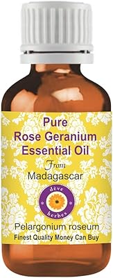 Huile essentielle pure de géranium rose (fleur de pélagonium) de dave herbs, huile essentielle distillée à la vapeur de qualité thérapeutique naturelle 10 ml (10 ml). DIAYTAR COTE D'IVOIRE est une boutique en ligne généraliste qui propose une large gamme de produits, allant des produits alimentaires aux électroménagers, en passant par les vêtements et les accessoires. Avec plus de 300 000 références, les clients peuvent trouver tout ce dont ils ont besoin en un seul endroit. La boutique en ligne met également l'accent sur la qualité et la sécurité, avec des produits de qualité et des méthodes de paiement sécurisées.