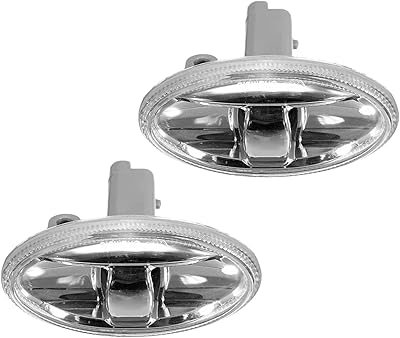 Feu d'aile latéral pour citroën c2 elysée picasso, pour peugeot 307 206, clignotant