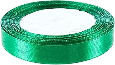 Rubans de satin pour la décoration d'emballage (25 mètres/rouleau, vert, 12 mm). DIAYTAR COTE D'IVOIRE est une boutique en ligne généraliste qui propose plus de 300000 références de produits. En tant que leader du marché en Côte d'Ivoire, DIAYTAR COTE D'IVOIRE offre une gamme diverse de produits pour répondre aux besoins de tous les clients. Avec une expérience de navigation conviviale, les clients peuvent facilement trouver ce qu'ils cherchent.