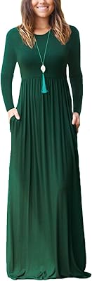 Deer kiss robe longue pour femme, manches longues, col rond, sans col, ample, décontractée, longue taille empire avec poches. En tant que leader du e-commerce en Cote d'Ivoire, DIAYTAR COTE D'IVOIRE propose des promotions et des offres spéciales régulièrement, ce qui permet aux clients de faire des économies sur leurs achats. La boutique est également facile à utiliser, même pour les clients qui ne sont pas familiers avec les achats en ligne. Elle propose une gamme de services de paiement flexibles.