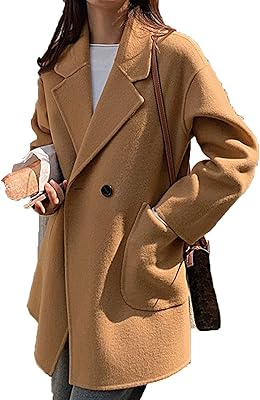Gentre womensjackets manteau en cachemire double face petit manteau court ample simple en pure laine (couleur : hortel, taille : l). En Côte d'Ivoire, DIAYTAR est une référence en termes de commerce électronique, grâce à sa capacité à adapter son offre aux besoins spécifiques de sa clientèle. La boutique permet d'acheter des produits de marques réputées et de qualité, grâce à des partenariats solides avec les fournisseurs. L'expérience utilisateur est enrichie par des descriptions détaillées des produits.
