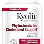 Formule d'extrait d'ail ancien kyolique 107 phytostérols pour le soutien du cholestérol, 80