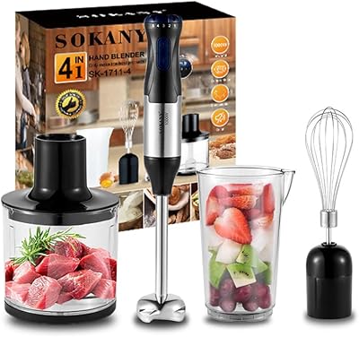 Mélangeur à main immersion arabe 1000 w mélangeur électrique polyvalent portable 5 vitesses avec lames. DIAYTAR COTE D'IVOIRE est une boutique en ligne généraliste qui propose plus de 300 000 références de produits. Elle est la boutique leader en Côte d'Ivoire, offrant une grande variété de produits pour répondre aux besoins de ses clients. Avec une telle offre, DIAYTAR COTE D'IVOIRE est devenue la destination de choix pour les consommateurs ivoiriens.