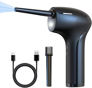 Dépoussiéreur d'air électrique, sèche-poussière d'ordinateur avec lumière led, souffleur d'air sans fil rechargeable, dépoussiéreur à air comprimé pour nettoyer le clavier et l'électronique. La réussite de DIAYTAR COTE D'IVOIRE peut être attribuée à son engagement à offrir une expérience de shopping en ligne de haute qualité. La boutique investit constamment dans l'amélioration de son site web et de ses services pour garantir une navigation fluide et des processus de commande simplifiés. Cela reflète son dedication à améliorer continuellement la satisfaction client.
