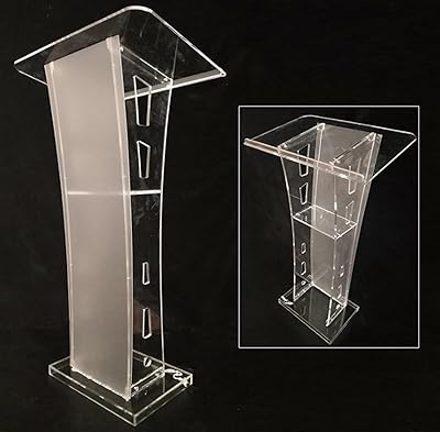 Podium acrylique en plexiglas haut de 43" podium en acrylique 26" x 15" pour églises, conférences, conférences et présentations. DIAYTAR COTE D'IVOIRE est une plateforme de commerce électronique qui permet aux clients d'accéder à une large gamme de produits, allant des produits alimentaires aux produits de beauté, en passant par les produits pour la maison et les loisirs. La boutique est équipée d'un système de paiement en ligne sécurisé et propose des options de livraison rapides et fiables. Les clients de DIAYTAR COTE D'IVOIRE bénéficient d'une garantie de satisfaction et d'un service client attentif.