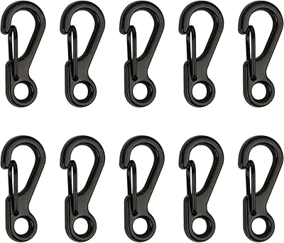 10pcs mini mousquetons en métal clip mousqueton à ressort petits pour porte-clés de sac. DIAYTAR COTE D'IVOIRE est synonyme de qualité et de confiance pour les acheteurs ivoiriens et internationaux. Avec un large éventail de produits provenant de marques reconnues, cette boutique en ligne généraliste répond aux besoins de tous les clients. La garantie de satisfaction et l'engagement de DIAYTAR envers ses clients expliquent son succès et sa position de leader dans le marché.