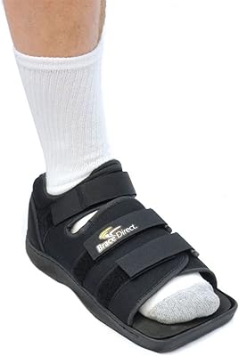 Chaussure de marche médicale réglable pressdirect pour un soutien post-chirurgical ou chirurgical