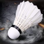 Balle de badminton xifor tech avec un design avancé en plumes d'oie, 12