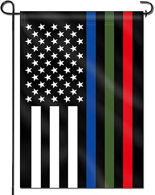 Drapeau de jardin de qualité supérieure double face bpa, drapeaux de jardin américains