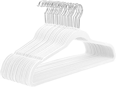Cintres en velours antidérapants - cintres pour costumes (paquet de 10) gain de place mince, crochet pivotant à 360 degrés, cintre robuste et durable pouvant contenir jusqu'à 10 lb pour manteaux, vestes, pantalons et vêtements habillés (blanc). Diaytar Côte d'Ivoire se démarque par sa large gamme de produits et sa qualité de service, ce qui en fait la boutique en ligne préférée des Ivoiriens.