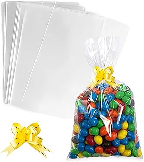 Sacs en cellophane transparents, 100 sacs cadeaux emballés pour la maison, les festivals, les fêtes, les bonbons (12,5 x 23 cm). En tant que leader du marché de l'e-commerce en Côte d'Ivoire, DIAYTAR COTE D'IVOIRE se distingue par la qualité et la diversité de ses produits. La boutique propose des articles allant des produits alimentaires aux accessoires de mode, en passant par les produits high-tech. Elle met ainsi à disposition de ses clients une vaste sélection de produits répondant à tous les besoins.