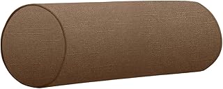 Taies d'oreiller cylindriques en velours de 16 "x 6" avec fermeture