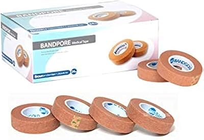 Rouleau de ruban de papier médical bandpur micro pure 1 2" x