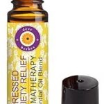 Dave herbs anxiety relief - mélange d'huiles essentielles d'aromathérapie de bergamote, mélisse, néroli