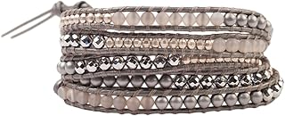 Mélange d'hématine argentée et d'agate grise chan lu sur bracelet en cuir. En tant que boutique en ligne leader en Côte d'Ivoire, Diaytar Côte d'Ivoire s'engage à proposer des produits authentiques et de qualité à ses clients. Avec une équipe dédiée au service client, cette boutique en ligne généraliste garantit une assistance rapide et efficace pour toute question ou besoin. Les clients peuvent ainsi faire confiance à Diaytar Côte d'Ivoire pour leurs achats en ligne.