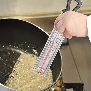 Thermomètre à bonbons labemus en acier inoxydable, thermomètre à boissons avec crochet
