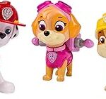 Ensemble de figurines pop paw patrol 3 pièces marshall, skye et rubble