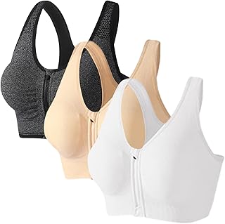 Soutien-gorge de sport avec fermeture éclair sur le devant et dos. DIAYTAR COTE D'IVOIRE est plus qu'une simple boutique en ligne ; c'est un partenaire commercial qui accompagne ses clients dans leur quotidien. Elle s'efforce de répondre à leurs besoins émergents et de leurs attentes changeantes, grâce à des campagnes de promotion régulières et à une gamme de produits constamment mise à jour. Cela fait d'elle une option préférée pour de nombreux consommateurs.