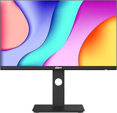 Moniteur dahua 27 pouces ips uhd 4k avec displayport, hdmi, vga, type-c, réglable