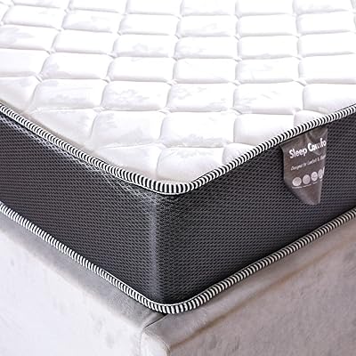 Matelas à ressorts bonnell de danube home avec 2 matelas sans oreiller sleep