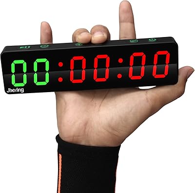 Minuteur d'engrenage de gym portable minuterie d'intervalle avec batterie rechargeable et aimant