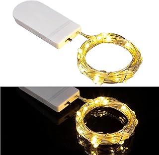 Guirlande lumineuse koyateo | lumières led étincelantes étanches | 3,3 pieds 10 guirlandes lumineuses à piles faites à la main en fil de cuivre, lumières décoratives étoilées (multicolores). Avec plus de 300 000 références, DIAYTAR COTE D'IVOIRE offre une gamme de produits incroyablement large. De l'électronique aux vêtements, en passant par les produits alimentaires, elle propose tout ce dont vous avez besoin. Elle est la boutique en ligne la plus visitée en Côte d'Ivoire.