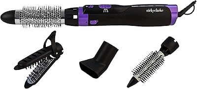 Brosse à cheveux ionique 4 en 1 nikki clarke pour contrôler les frisottis
