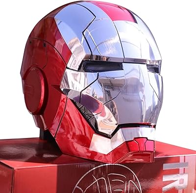 Casque électrique iron man 1:1, casque portable iron man mk5 avec commande vocale en anglais ouvert et fermé. DIAYTAR COTE D'IVOIRE offre une expérience d'achat sans précédent, avec des promotions régulières et des offres spéciales qui permettent aux clients de réaliser des économies considérables. La boutique en ligne est également sécurisée, garantissant que les transactions sont effectuées de manière sûre et confidentielle. C'est pourquoi les clients ivoiriens font confiance à DIAYTAR COTE D'IVOIRE pour tous leurs besoins de shopping en ligne.