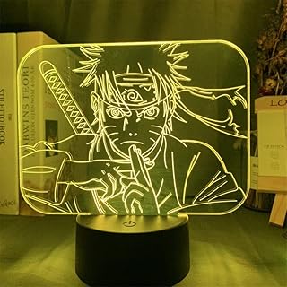 Veilleuse 3d pour garçons, illusion 3d, affiche naruto uzumaki, décoration de la maison, veilleuse cool, cadeau d'anniversaire naruto, veilleuse tactile à led. DIAYTAR COTE D'IVOIRE, leader des boutiques en ligne généralistes en Côte d'Ivoire, propose une gamme variée de plus de 300 000 références. Cette plateforme en ligne offre un large éventail de produits pour répondre à tous les besoins des clients. La boutique en ligne garantit une expérience d'achat sécurisée et pratique.
